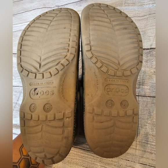 Luke Combs Limited Edition Crocs Camoflauge Size W8 M6 Comfortable No charms! - Picture 7 of 8
